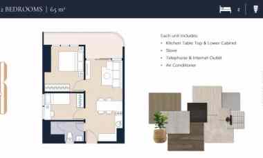 jual antasari place 1br unfurnished