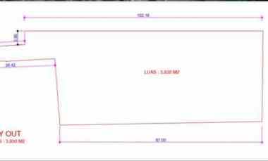 jual cepat lahan tanah di lawang dekat gudang cleo