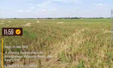 jual cepat tanah 15 hektar bekasi terbaik