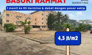 Jual Cepat Tanah Kav. dekat jl. Basuki Rahmat Palembang