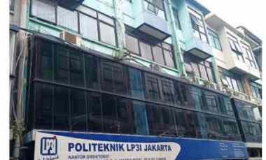 jual kantor 6 gedung 4 lantai lp3i