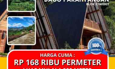 jual kavling villa murah di ciwidey