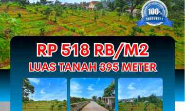 jual kavling villa siap bangun di pangalengan bandung