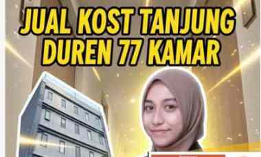 jual kost dekat trisakti jakarta 77 kamar