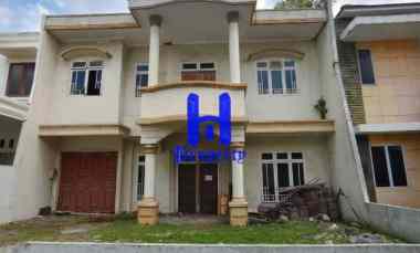 jual rumah di komplek mutiara residence blok b medan