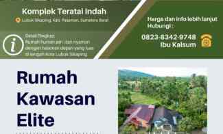 jual rumah kawasan elite di lubuk sikaping