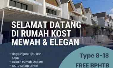 Jual Rumah Kost 8 Kamar Malang Kota dekat UB Harga 1M