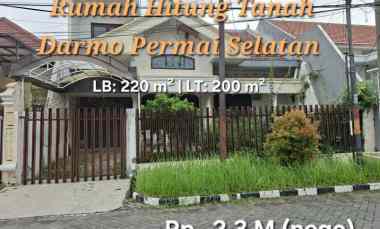 jual rumah lama hitung tanah