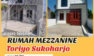 Jual Rumah Mezzanin Baru di Jombor Sukoharjo