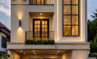 jual rumah modern kontemporer di brigif jagakarsa