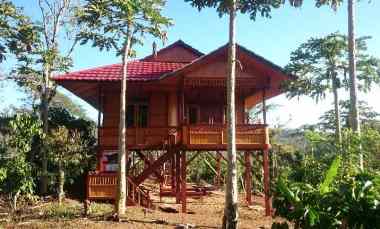 jual rumah panggung kayu