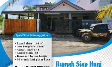 jual rumah siap huni di tabing padang