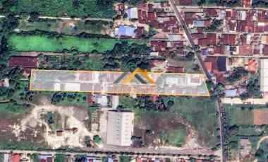 jual tanah bangunan di jalan pertahanan patumbak