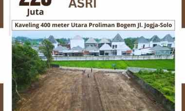 jual tanah di utara proliman bogem jl jogja solo