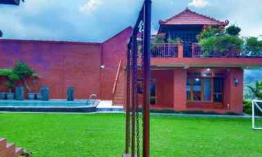 jual villa luas cantik di cisarua kab bogor