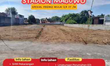 kaveling premium di wedomartani promo mulai 2 9 jt m