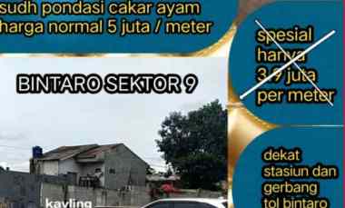 kavling ada bangunan sudah ada bangunan 40