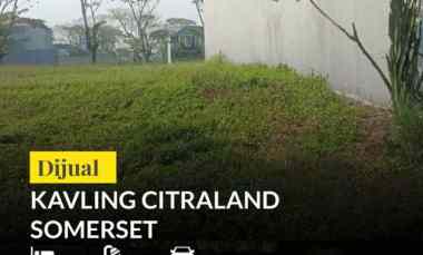 kavling dijual citraland somerset surabaya lakarsantri