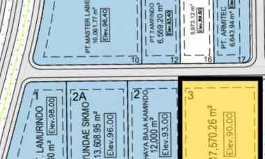 kavling industri karawang barat 1 7 hektar
