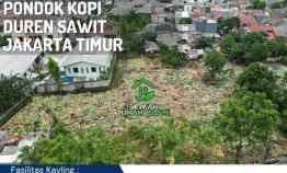 kavling siap bangun daerah pondok kopi bebas biaya shm