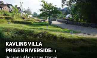 Kavling Villa Prigen Riverside Suasana Alam yang Damai
