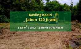 Kawasan Jabon Kavling Kediri dekat UB 120 jt an, SHM