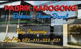 Dijual Pabrik Narogong Bekasi Jabar Strategis Siap Produksi