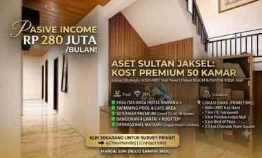 kost an rasa hotel 50 kamar di jaksel