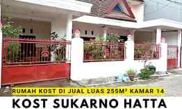 Kost Dijual di Jl. Terusan Soekarno Hatta Barat, Mojolangu, Kec. Lowokwaru, Kota Malang, Jawa Timur 65142
