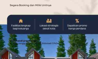 Lagi Promo Rumah di Utara Candi Prambanan