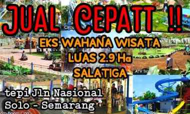 lahan 2 9ha tepi jl nasional salatiga kota 3 5jt m2