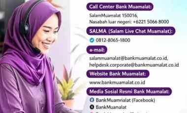Layanan Call Center Muamalat Whatsapp
