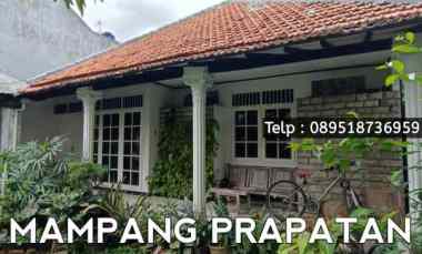 mampang prapatan rumah lama hitung tanah lokasi tenang