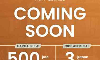 gambar park sunrise dp 0 rumah hanya 600jt an