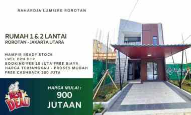 perumahan rahardja lumiere rorotan ready stock ppn dtp