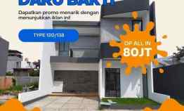 Promo Rumah Mewah 80 jt all in di Arifin Pekanbaru