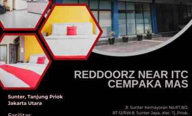 reddoorz near itc cempaka mas