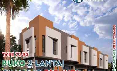 ruko 2 lantai mainroad cimaung termurah