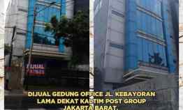 Dijual Gedung Office jl. Kebayoran Lama dekat Kaltim Post Group Jakbar