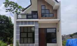 Rumah 1,5 Lantai Konsep Mezanine di Setu Bekasi