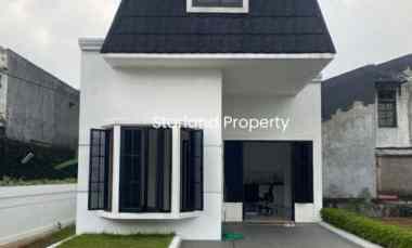 rumah 1 lantai konsep french style di rempoa ciputat