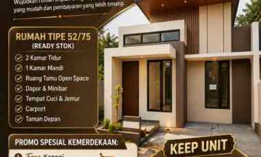 Rumah 1 Lantai Terlaris di Magetan, Pola Bayar Syariah