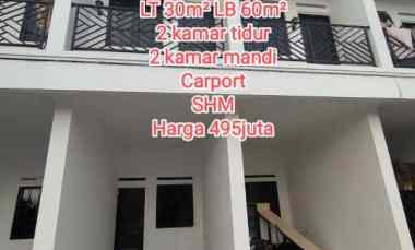 rumah 2 lantai 400 jutaan murah di kramat jati jakarta