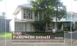 Rumah 2 Lantai Bagus HGB di Pakuwon Indah, Surabaya