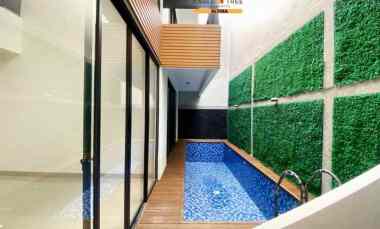 rumah 2 lantai dengan private pool di bintaro sektor 9