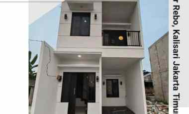 rumah 2 lantai desain modern kalisari jakarta timur