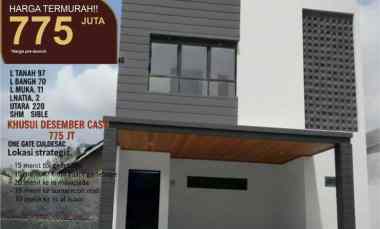 rumah 2 lantai di bandung kota