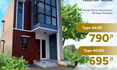 Rumah 2 lantai di Pekayon dekat Grand Galaxy Bekasi