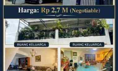 rumah 2 lantai ekslusive strategis grogol jakarta