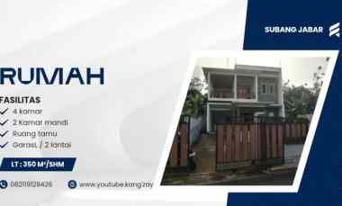 rumah 2 lantai jalan cagak subang